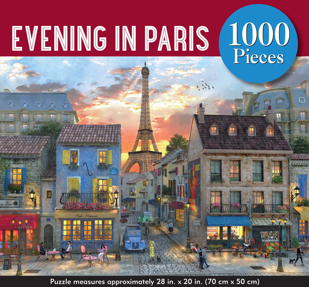 Evening in Paris 1000 Piece Jigsaw Puzzle