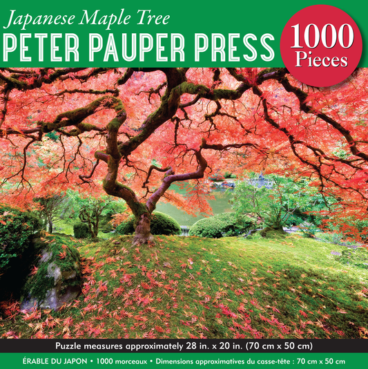 Japanese Maple Tree 1000 Piece Jigsaw Puzzle