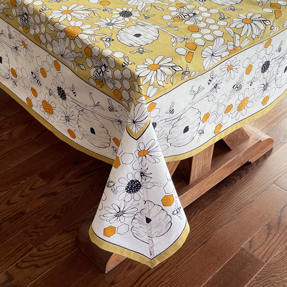 Honey Tablecloth 60” x 60”