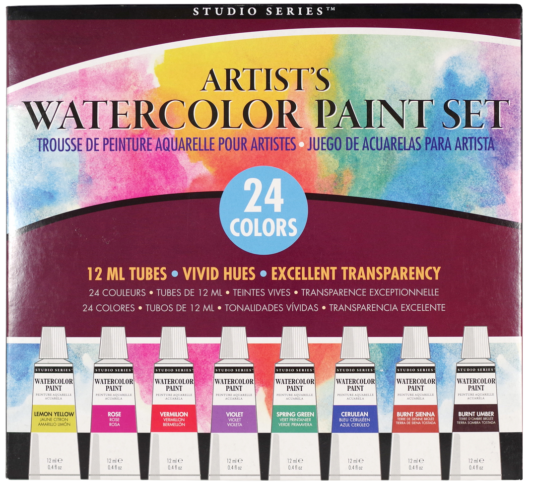 Artist's Watercolor Paint Set
